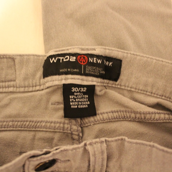 WT02 New York grey pants sz. 30/32 - Picture 6 of 7